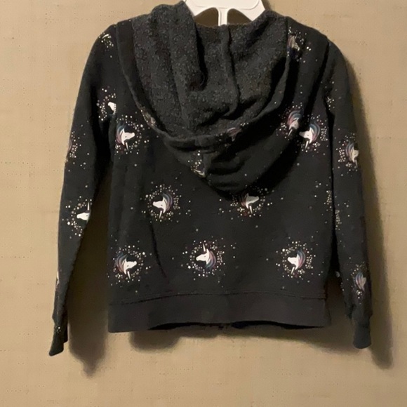 Jumping Beans Black Patterned Hoodie Sweatshirt - Picture 3 of 4